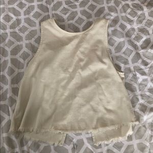 Aerie Open Back Tank Top